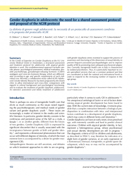 Gender dysphoria in adolescents_ the need for a shared assessment protocol and proposal of the AGIR protocol