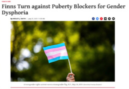 inns Turn against Puberty Blockers for Gender Dysphoria