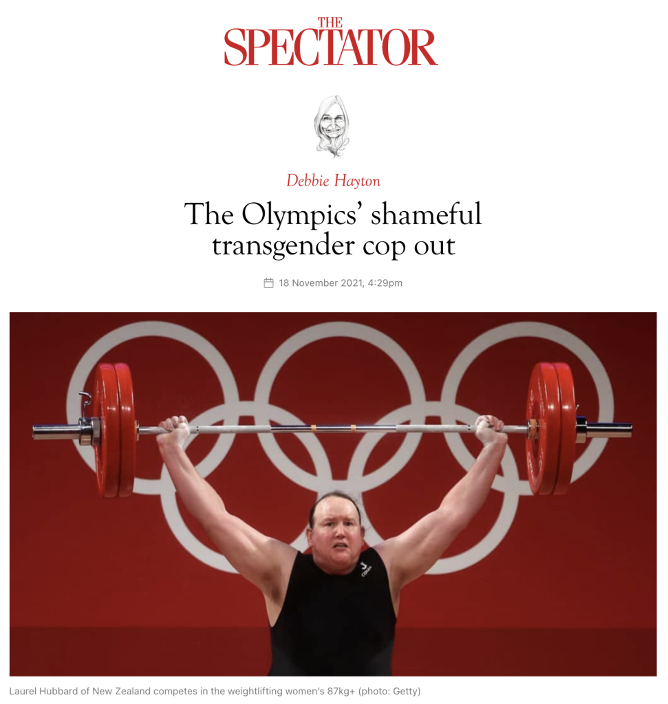 transgender athletes olympics